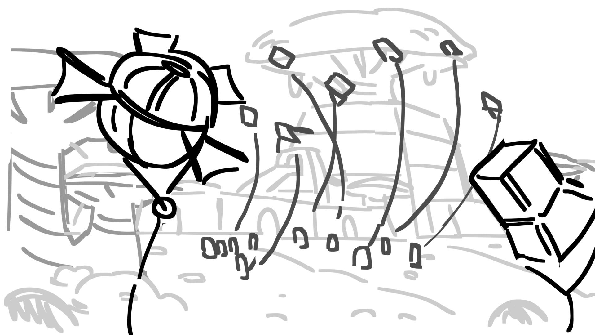 Fun with Nubs — Ep. 119, lámina 008, storyboard by Melissa Ballesteros